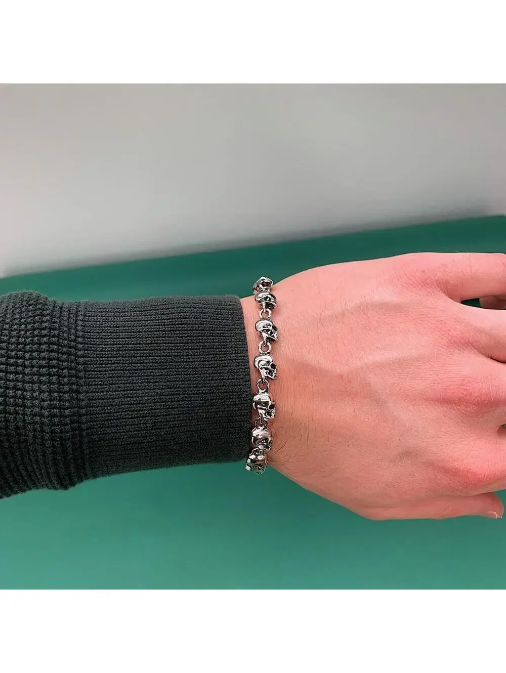 Y2K Silver Bracelet